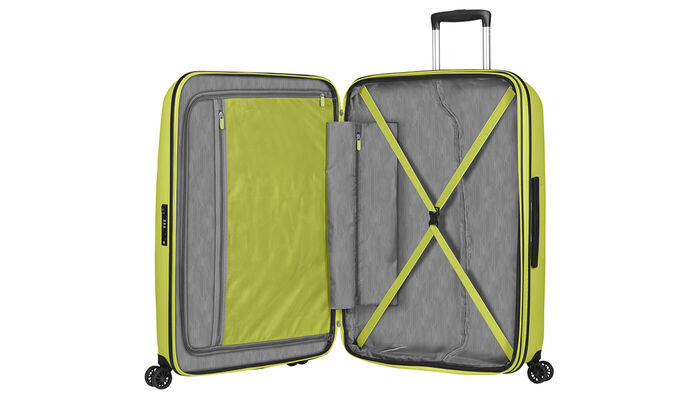 Inredning med extra fack som har dragkedja