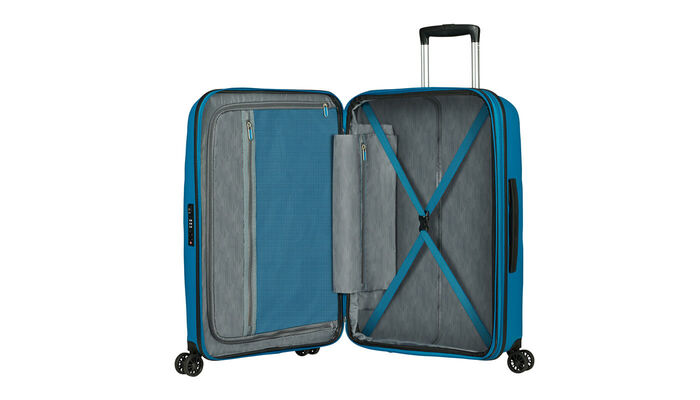 Inredning med extra fack som har dragkedja