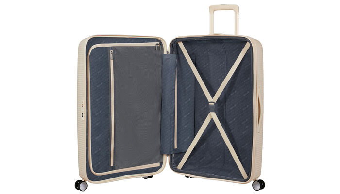 Inredning med en extra dragkedjeförsedd ficka