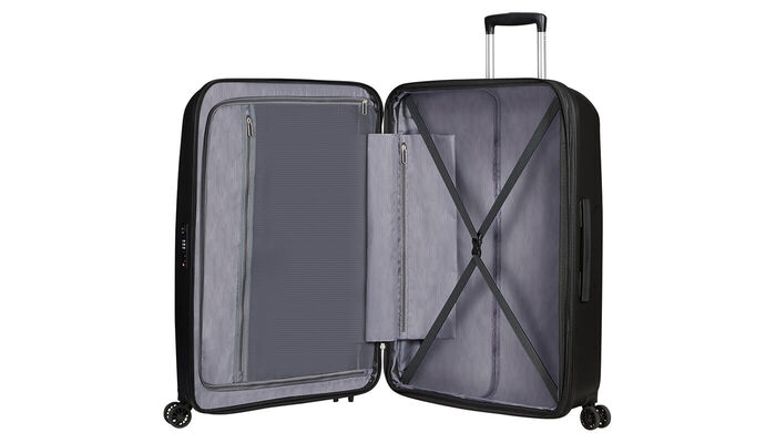 Inredning med extra fack som har dragkedja