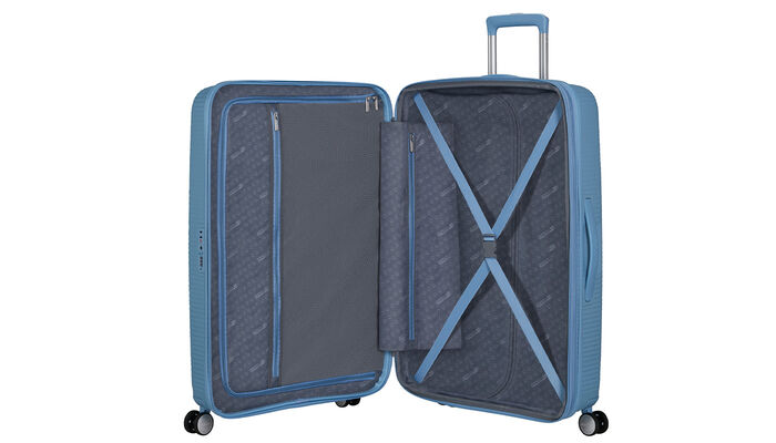 Inredning med en extra dragkedjeförsedd ficka