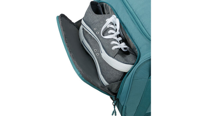 Top shoe compartment