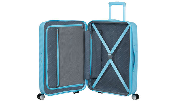 Inredning med en extra dragkedjeförsedd ficka