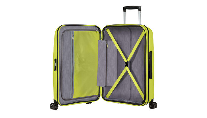 Inredning med extra fack som har dragkedja