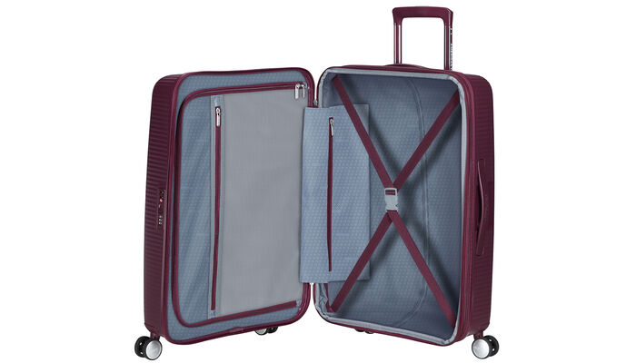 Inredning med en extra dragkedjeförsedd ficka