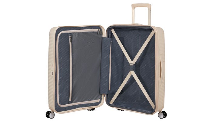 Inredning med en extra dragkedjeförsedd ficka