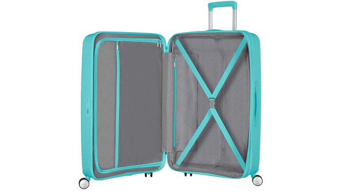 Inredning med en extra dragkedjeförsedd ficka