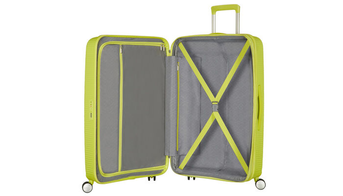 Inredning med en extra dragkedjeförsedd ficka