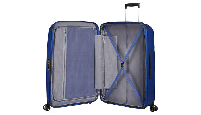 Inredning med extra fack som har dragkedja