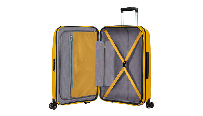 Inredning med extra fack som har dragkedja