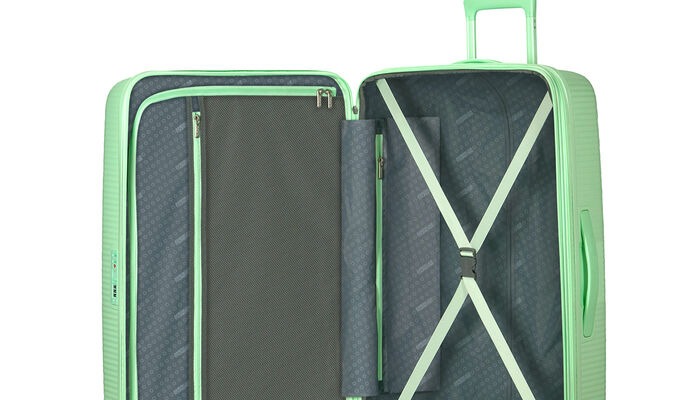 Inredning med en extra dragkedjeförsedd ficka