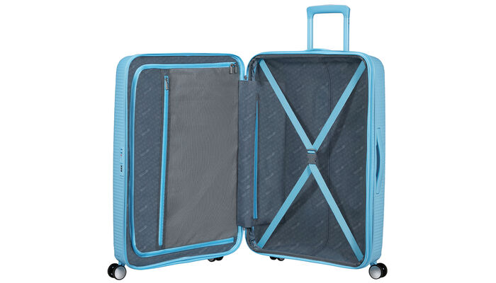 Inredning med en extra dragkedjeförsedd ficka