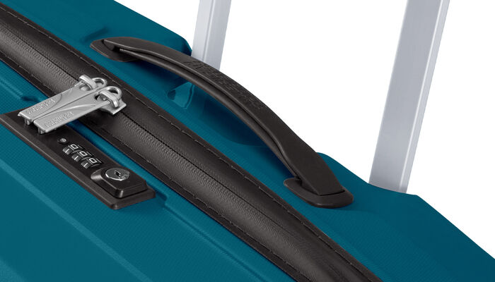 Dragkedja med vattenavvisande beläggning