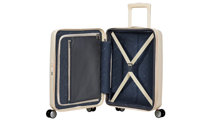 Inredning med en extra dragkedjeförsedd ficka