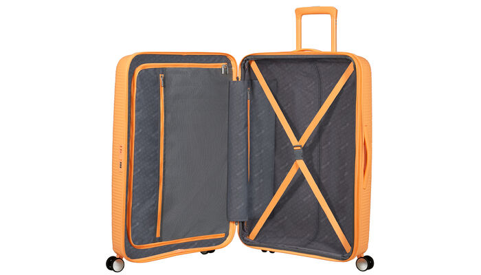 Inredning med en extra dragkedjeförsedd ficka