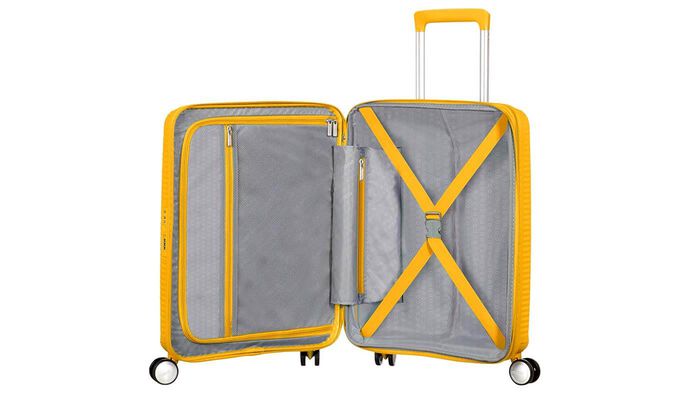 Inredning med en extra dragkedjeförsedd ficka