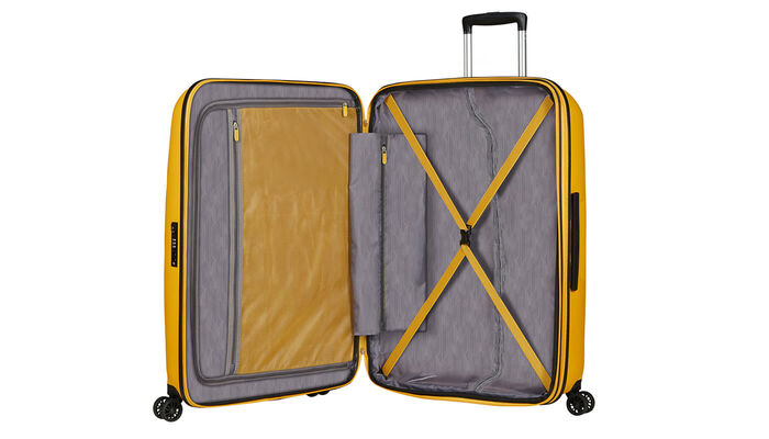 Inredning med extra fack som har dragkedja