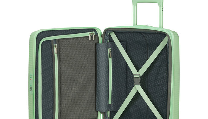 Inredning med en extra dragkedjeförsedd ficka