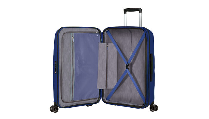 Inredning med extra fack som har dragkedja