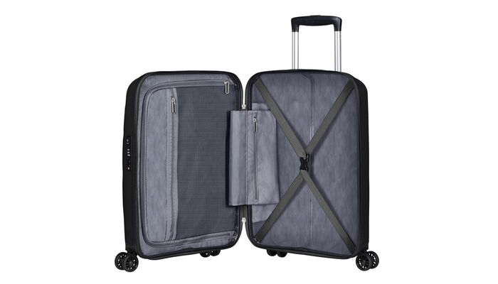 Inredning med extra fack som har dragkedja