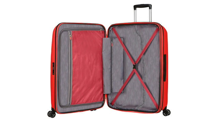 Inredning med extra fack som har dragkedja