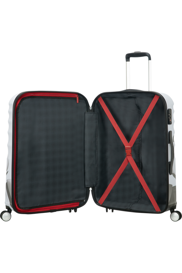 American Tourister Wavebreaker Disney 4-wheel 77cm large Spinner suitcase Star Wars Storm Trooper American Tourister Wavebreaker Disney 4-wheel 77cm large Spinner suitcase Star Wars Storm Trooper