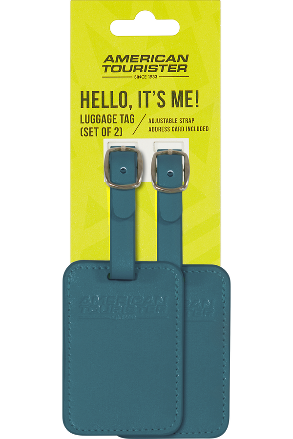Luggage Tags Bagagebricka &ndash; Set med 2 st