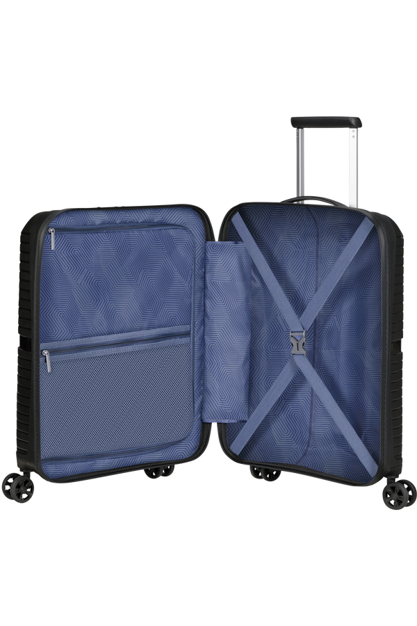 American Tourister Airconic Spinner Frontloader 15.6' 55cm  Onyx Black American Tourister Airconic Spinner Frontloader 15.6' 55cm  Onyx Black