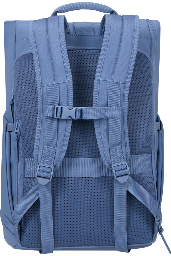 Urban Tide 15.6'' rolltop Ryggs&auml;ck 15.6" | American Tourister Urban Tide Rolltop Laptop Backpack 15.6'  Storm Blue