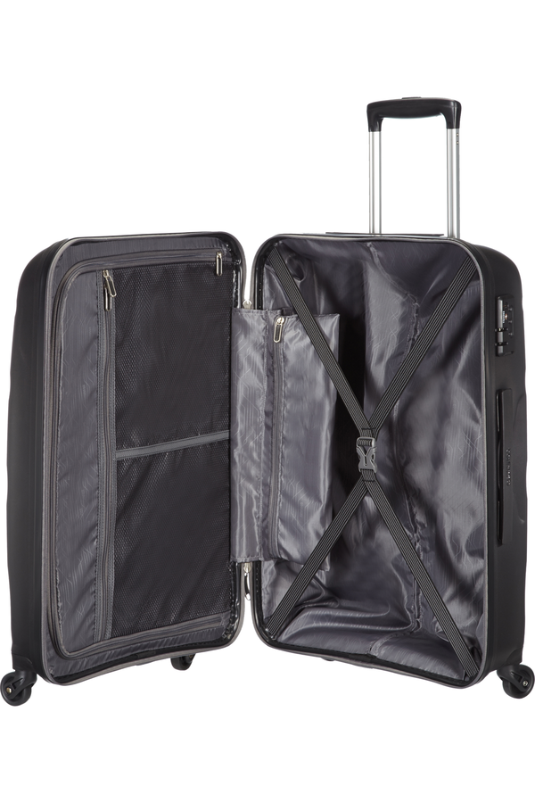 American Tourister Bon Air 4-wheel Spinner 75cm large suitcase Black American Tourister Bon Air 4-wheel Spinner 75cm large suitcase Black