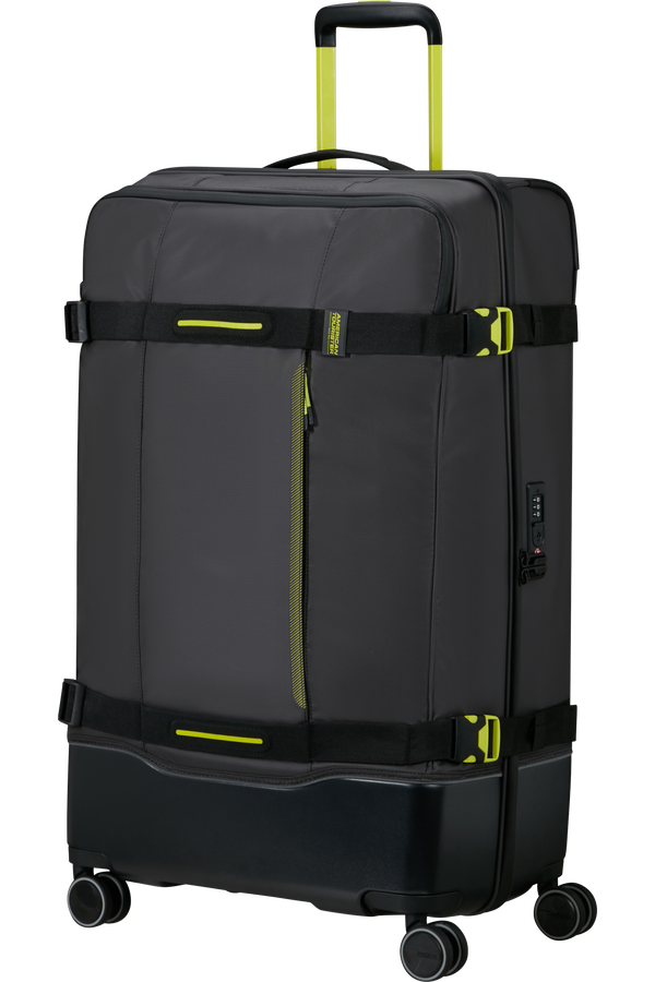 American Tourister Urban Track Spinner L TSA Coated 79cm  Black/Lime