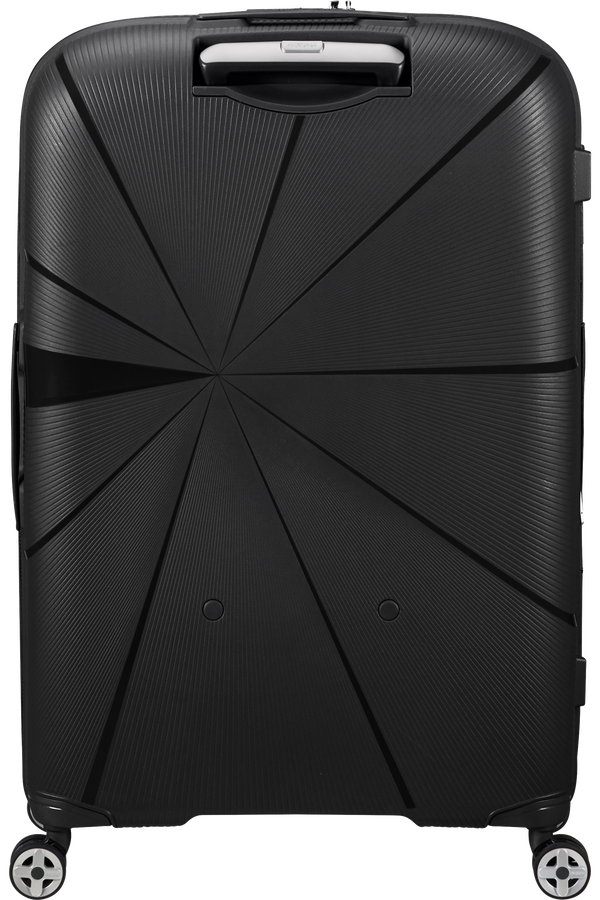 American Tourister Starvibe Spinner Expandable 77cm Black American Tourister Starvibe Spinner Expandable 77cm Black