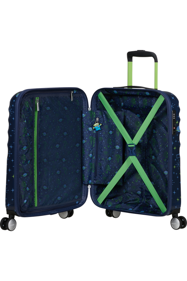 Disney Wavebreaker 55cm Kabinv&auml;skor | American Tourister Disney Wavebreaker Spinner TSA Disney Fl 55cm  Buzz Lightyear