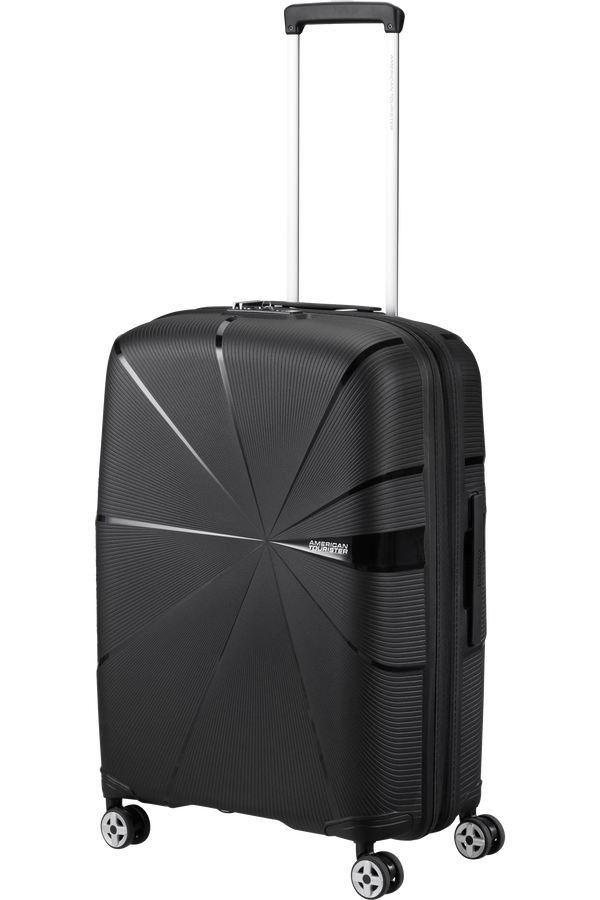 American Tourister Starvibe Spinner Expandable TSA 67cm Black