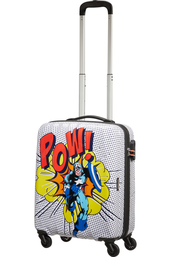 American Tourister Marvel Legends Spinner Alfatwist 2.0 55cm  Captain America Pop Art