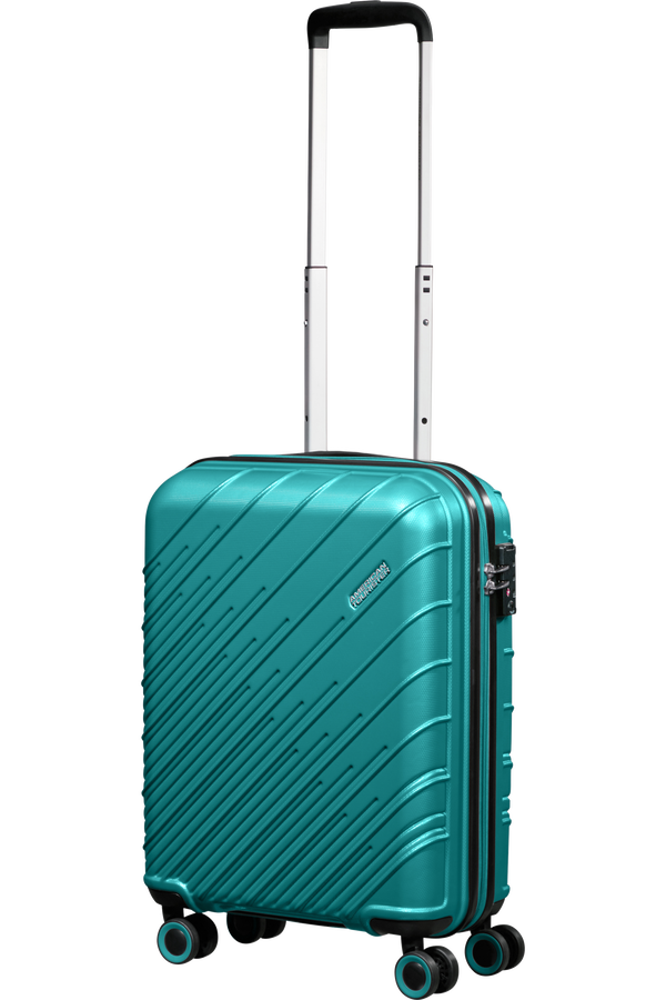 American Tourister Speedstar Spinner 55/20 Tsa  Deep Turquoise