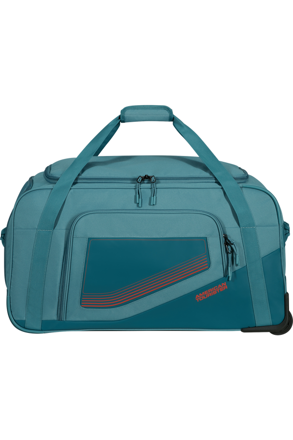American Tourister City Racer Duffle with Wheels M Petrol