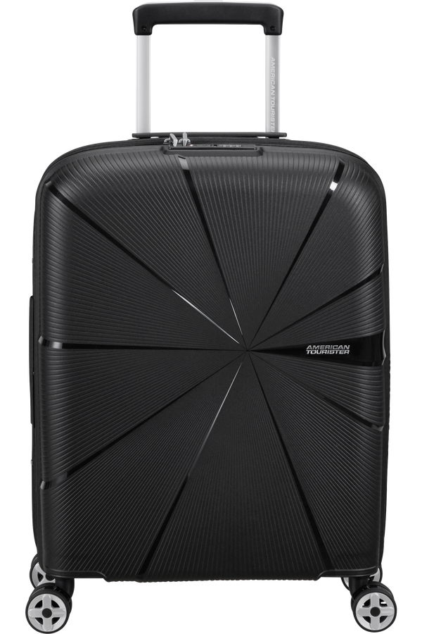 American Tourister Starvibe Spinner Expandable TSA 55cm Black