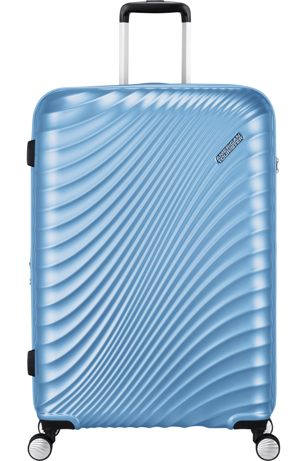 American Tourister Jetglam Spinner TSA Expandable 77cm  Metallic Powder Blue