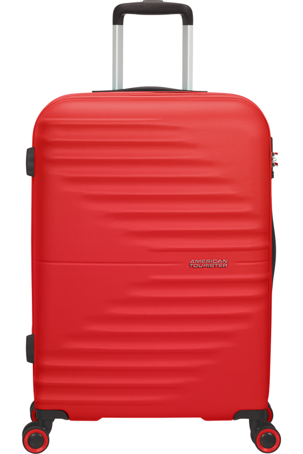 American Tourister Wavetwister Spinner TSA 66cm  Vivid Red