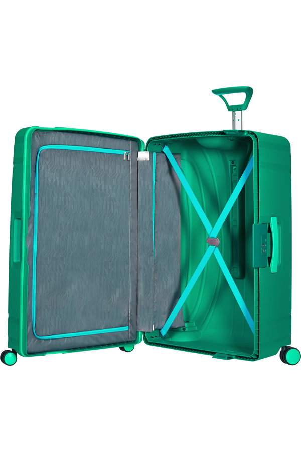 American Tourister Lock'n'Roll 4-wheel Spinner 69cm medium suitcase Vivid Green