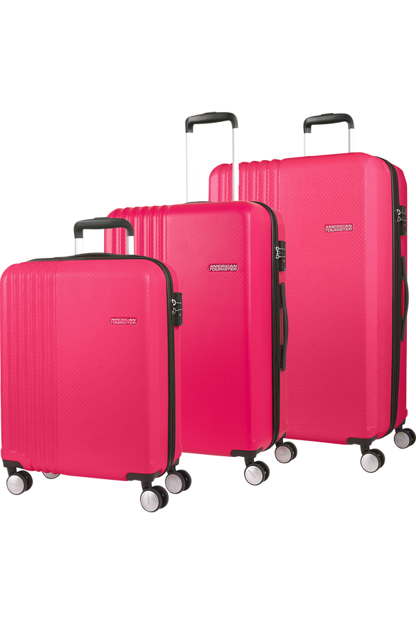 American Tourister Beachrider 3 Pc Set A  Pink