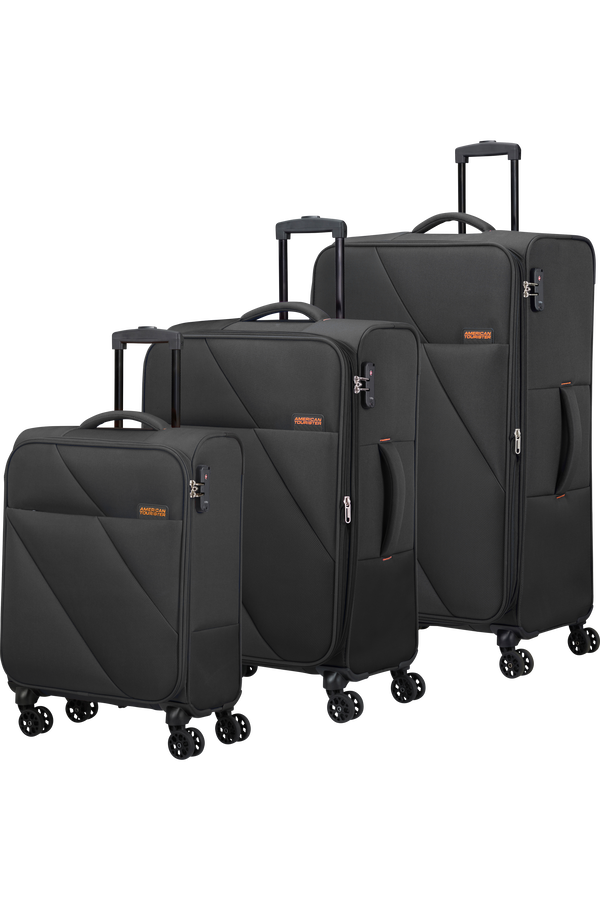 American Tourister Sun Break 3 PC SET A  Black