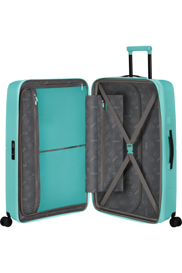 American Tourister DashPop Spinner Expandable TSA 77cm Aqua Sky American Tourister DashPop Spinner Expandable TSA 77cm Aqua Sky