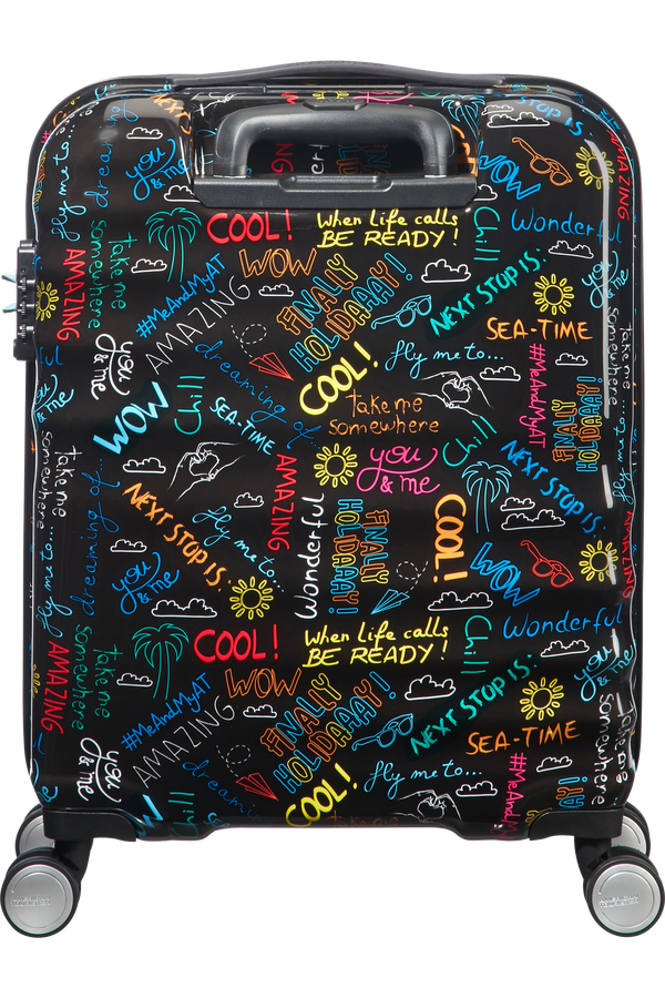 American Tourister Wavebreaker Spinner 55cm  Chalkboard