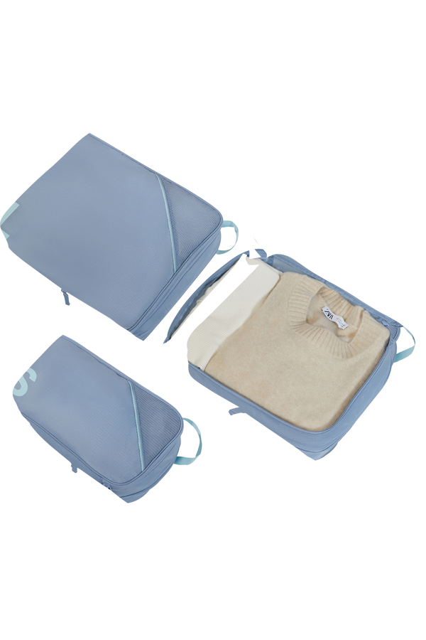 Packing Cubes Set med 3 packkuber