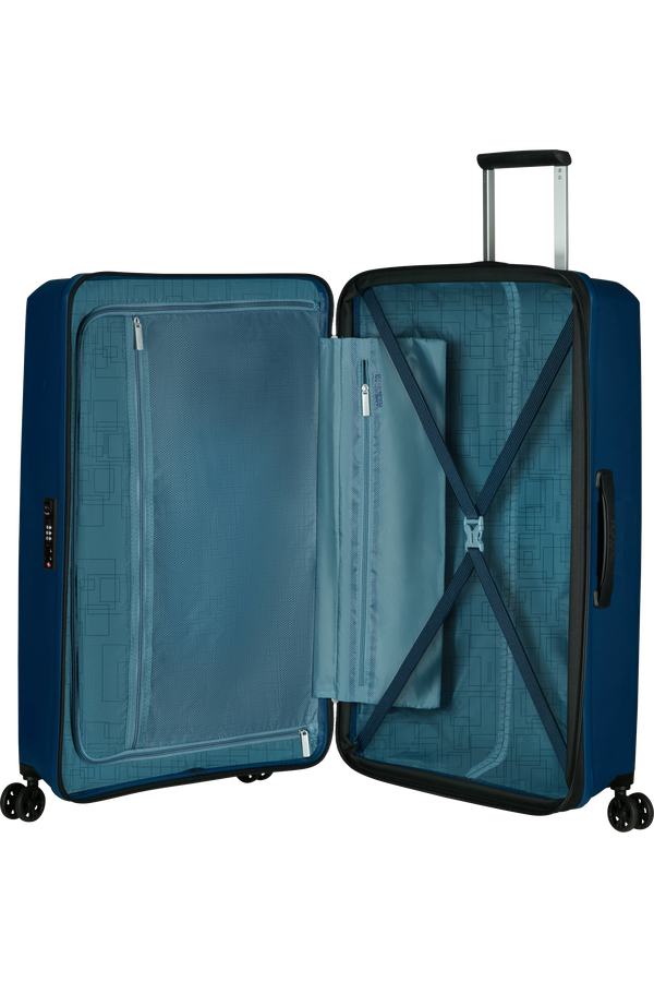 American Tourister Aerostep Spinner 77/28 Exp Tsa 77cm  Navy Blue American Tourister Aerostep Spinner 77/28 Exp Tsa 77cm  Navy Blue