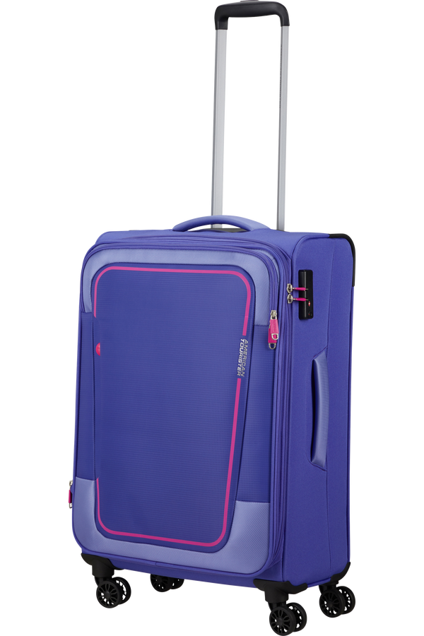 American Tourister Pulsonic Spinner Expandable 68cm  Soft Lilac American Tourister Pulsonic Spinner Expandable 68cm  Soft Lilac