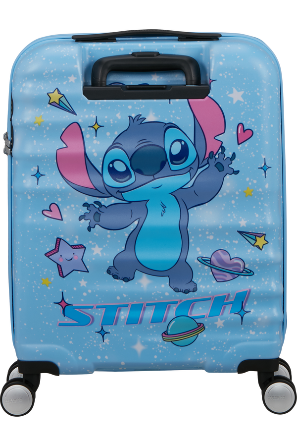 Disney Wavebreaker 55cm Kabinv&auml;skor | American Tourister Disney Wavebreaker Spinner TSA Disney Fl 55cm  Stitch Universe