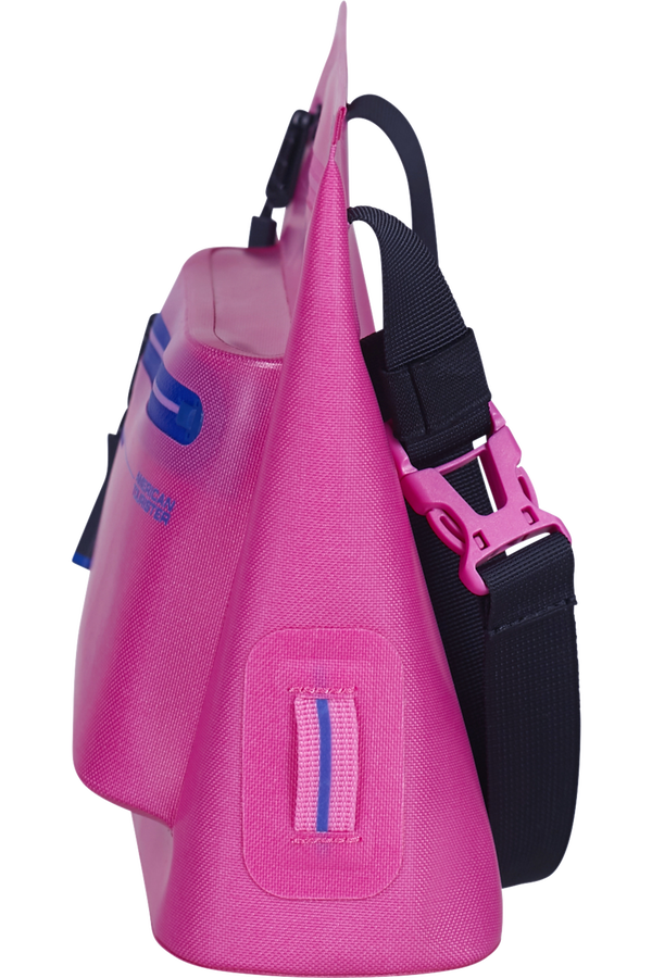 Colourdry M Axelremsv&auml;ska | American Tourister Colourdry Shoulder Bag M  Electric Fuchsia